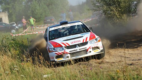 &bdquo;300 Lakes Rally&ldquo; devintasis greičio ruožas
