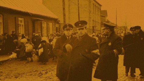 Fotografija i&scaron; knygos &bdquo;Slaptoji Kauno žydų geto policijos istorija&ldquo;