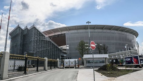 Jekaterinburgo stadionas pasitinka pasaulio čempionatą