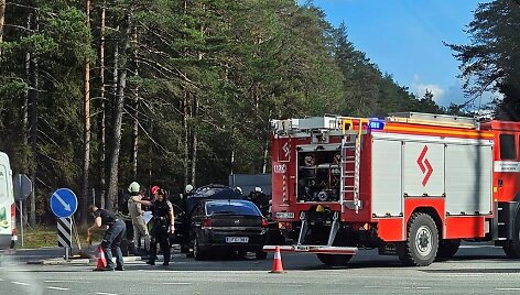 Avaringoje sankryžoje ties Palanga &ndash; dar viena skaudi avarija
