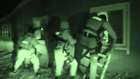 Policija čigonų tabore