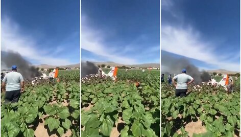 Turkijoje sudužo karinis lėktuvas: žuvo du pilotai