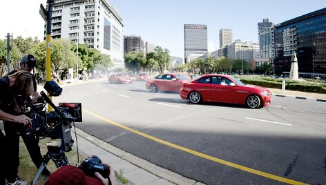 &bdquo;BMW M235i&ldquo; reklamos filmavimas