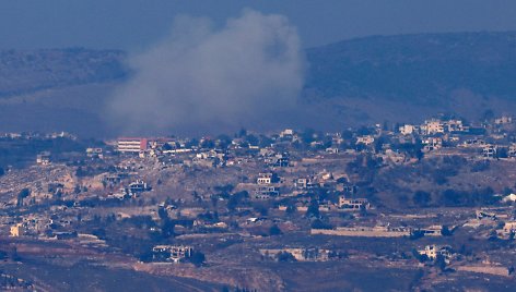 Izraelio ir „Hezbollah“ karas / JALAA MAREY / AFP