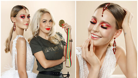 Oksana Pikul Lietuvos vizažo čempionate laimėjo aukso medalį
