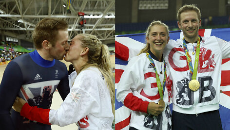 Laura Trott ir Jasonas Kenny