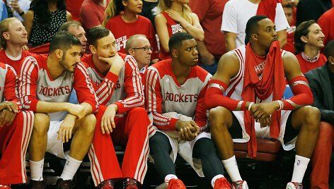 Donatas Motiejūnas ant atsarginių suolo