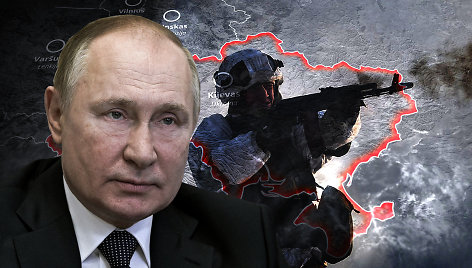 Kokia informacija remdamasis V.Putinas priėmė sprendimą pradėti karą Ukrainoje?