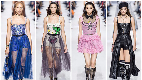 &bdquo;Christian Dior&ldquo; 2018 m. pavasario ir vasaros kolekcijos modeliai