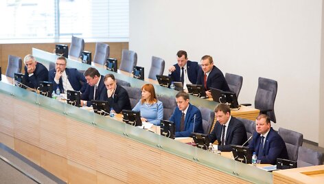 Saulius Skvernelis pristato pirmąją savo Vyriausybės darbų ataskaitą