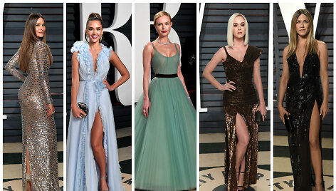 Sofia Vergara, Jessica Alba, Kate Bosworth, Katy Perry ir Jennifer Aniston