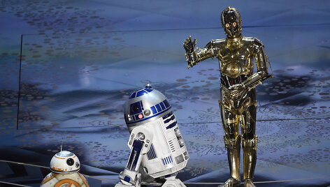 &bdquo;Žvaigždžių karų&ldquo; filmuose naudotas droidas R2-D2 parduotas už 2,76 mln. dolerių