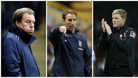 Harry Redknappas, Garethas Southgate​'as ir Eddie Howe'as