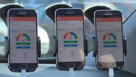Mobiliojo interneto spartos matavimai