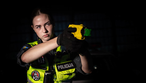 Ina Dambrauskaitė. Lietuvos policija. 