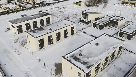 Kotedžai Airių gatvėje Kalnėnuose