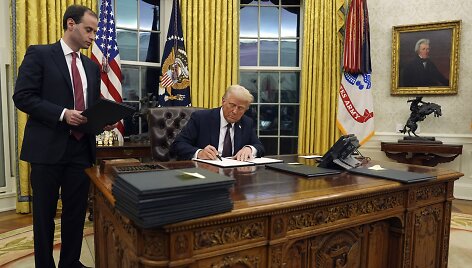 Donaldas Trumpas / Evan Vucci / AP