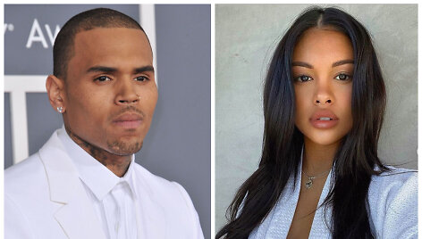 Chrisas Brownas ir Ammika Harris