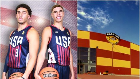 Broliai Ballai – LiAngelo ir LaMelo apsistos „Karpynės“ kaimo turizmo sodyboje.