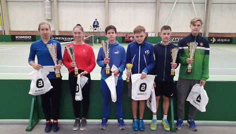 Baigiamajame sezono jaunųjų Lietuvos tenisininkų turnyre – šiauliečių dominavimas