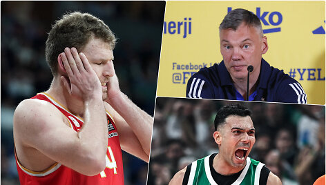 Sa&scaron;a Vezenkovas, &Scaron;arūnas Jasikevičius, Kostas Sloukas