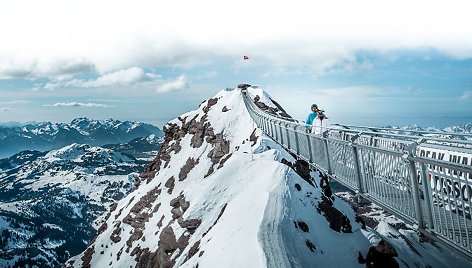 „Peak Walk“ Šveicarijoje