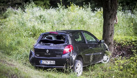 Avarija Vilniuje, Ei&scaron;i&scaron;kių plente.