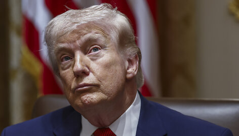 Donaldas Trumpas / Will Oliver - Pool via CNP / picture alliance / Consolidated News Photos