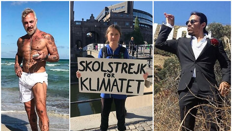 Gianluca Vacchi, Greta Thunberg ir Nusretas Gokce