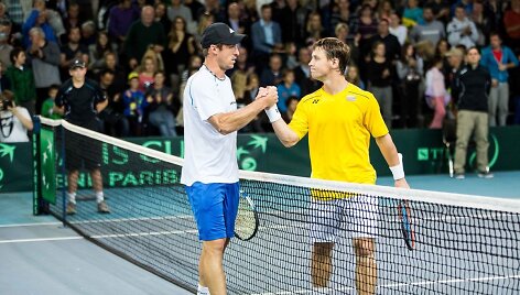 Gregas Žemlja ir Ričardas Berankis