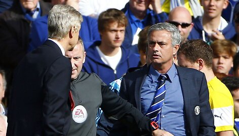 Arsene'as Wengeras ir Jose Mourinho