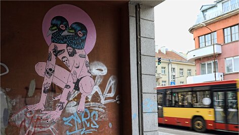 Gatvės menas &Scaron;iauliuose