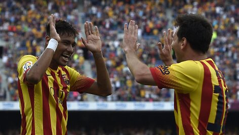 Neymaras ir Lionelis Messi