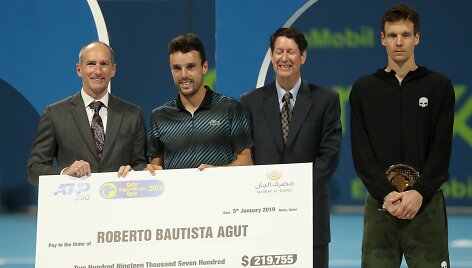 Roberto Bautista-Agutas ir Toma&scaron;as Berdychas
