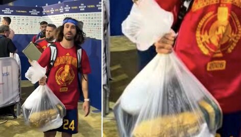 Marc Cucurella ne&scaron;asi trofėjų