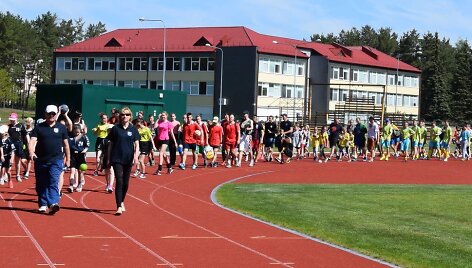 Vasaros sporto &scaron;ventė Varėnoje