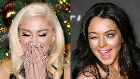 Gwen Stefani, Lindsay Lohan