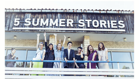 Projekto &bdquo;5 summer stories&ldquo; pristatymo renginys