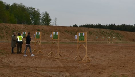 Šaudyklos atidarymas