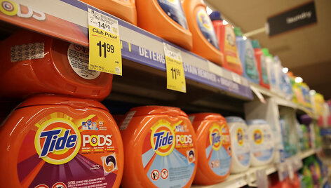 &bdquo;Tide Pods&ldquo; skalbimo kapsulės