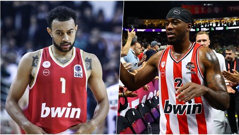 Kauno &bdquo;Žalgirį&ldquo; papildys Pirėjo &bdquo;Olympiakos&ldquo; duetas