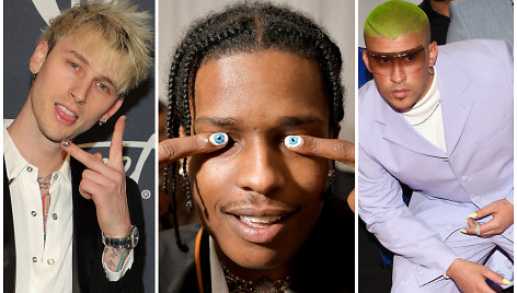 Machine Gun Kelly, A$AP Rocky, Bad Bunny