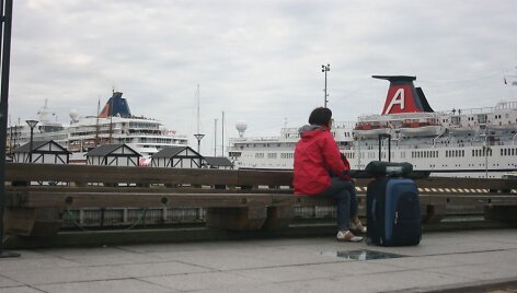 Kruizinių laivų terminale pirmadienio rytą prisi&scaron;vartavo du didžiuliai kruiziniai laivai, trečiasis pris&scaron;vartavo KLASCO teritorijoje.