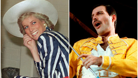 Princesė Diana, Freddie Mercury