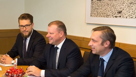 Premjeras S. Skvernelis susitiko su Panevėžio miesto savivaldybės atstovais