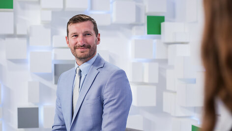 Asociacijos &bdquo;Vandens jėga&ldquo; vadovas Marius &Scaron;vaikauskas