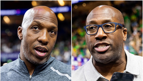 Chauncey Billupsas ir Mike'as Brownas