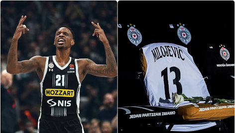 Jamesas Nunnally ir Dejano Milojevičiaus pagerbimas