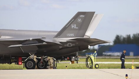 JAV naikintuvai F-35 jau Lietuvoje