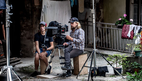 Kino juostos &bdquo;Tvano nebus&ldquo; filmavimo užkulisiai
